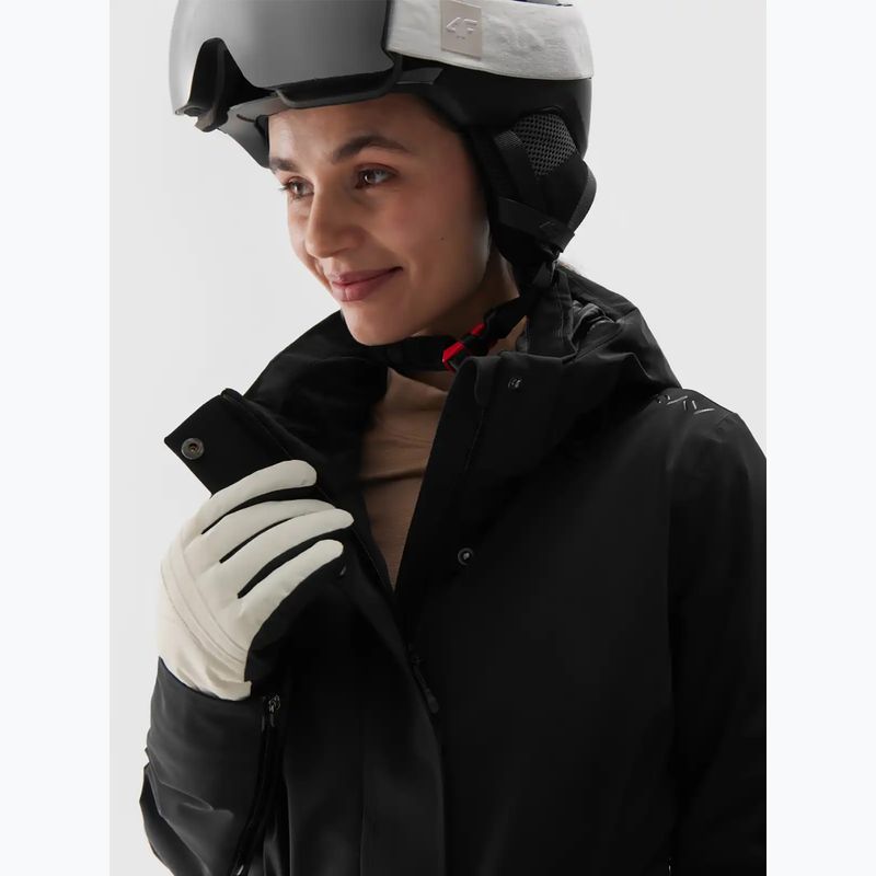 Kurtka narciarska damska 4F F0869 deep black 5