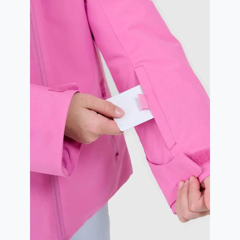 Kurtka narciarska dziecięca 4F F0817 fuchsia 3