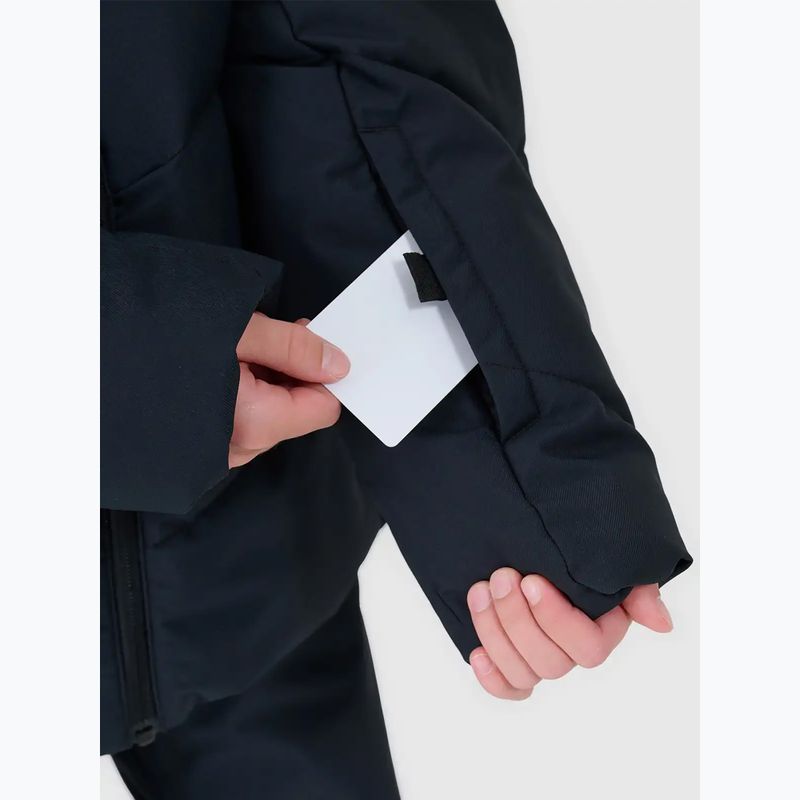 Kurtka narciarska dziecięca 4F F0819 deep black 3