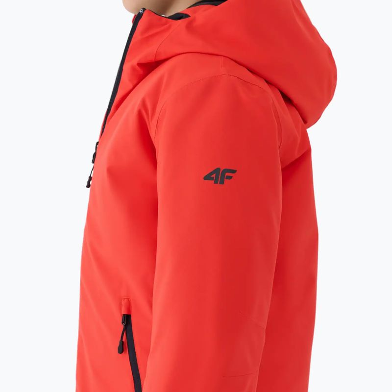 Kurtka narciarska dziecięca 4F M0820 red 3