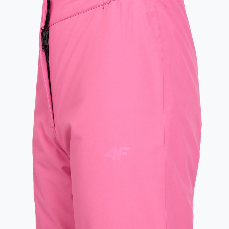 Spodnie narciarskie dziecięce 4F Fnk F0948 fuchsia 5