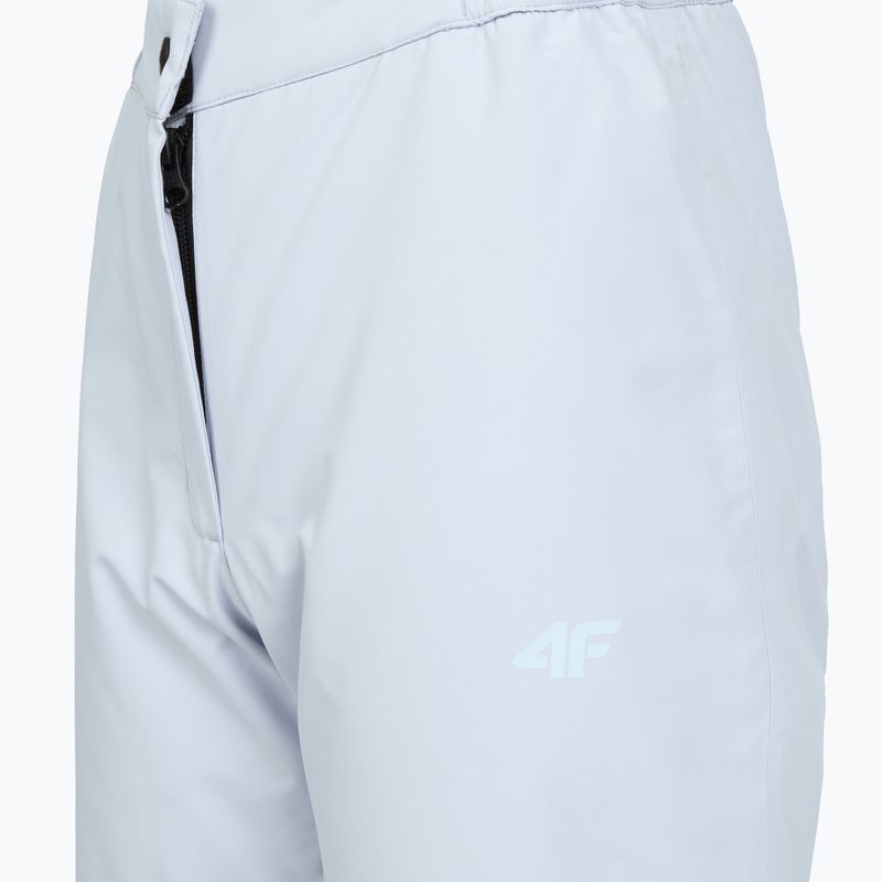 Spodnie narciarskie dziecięce 4F Fnk F0948 light violet 5