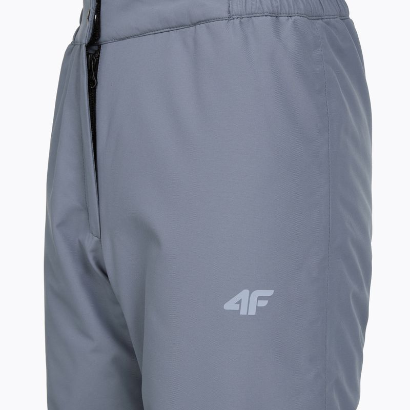 Spodnie narciarskie dziecięce 4F Fnk F0948 grey 5