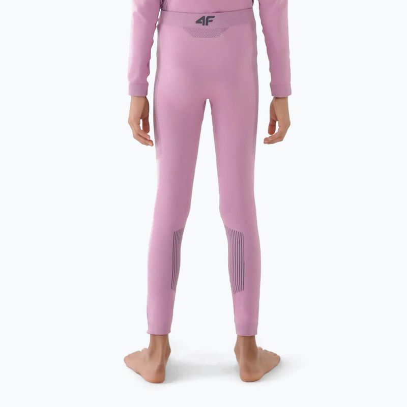 Komplet bielizny termoaktywnej dziecięcy 4F F250 light pink 4
