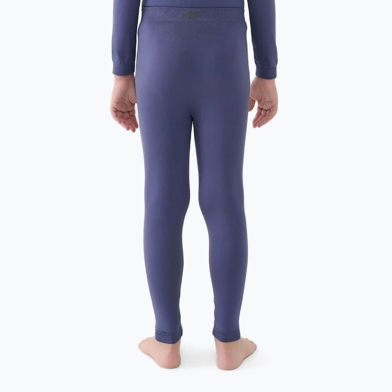 Komplet bielizny termoaktywnej dziecięcy 4F M248 navy 4