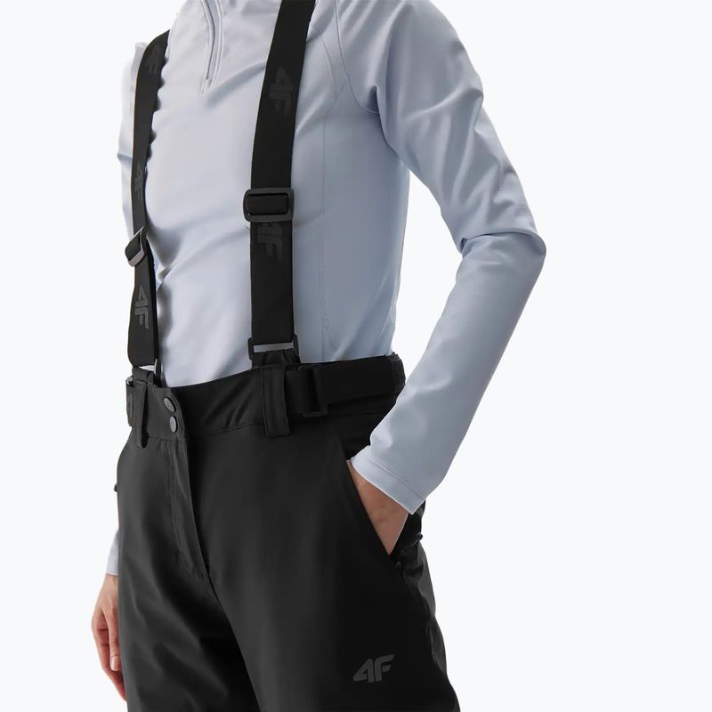 Spodnie narciarskie damskie 4F Fnk F0944 deep black 5