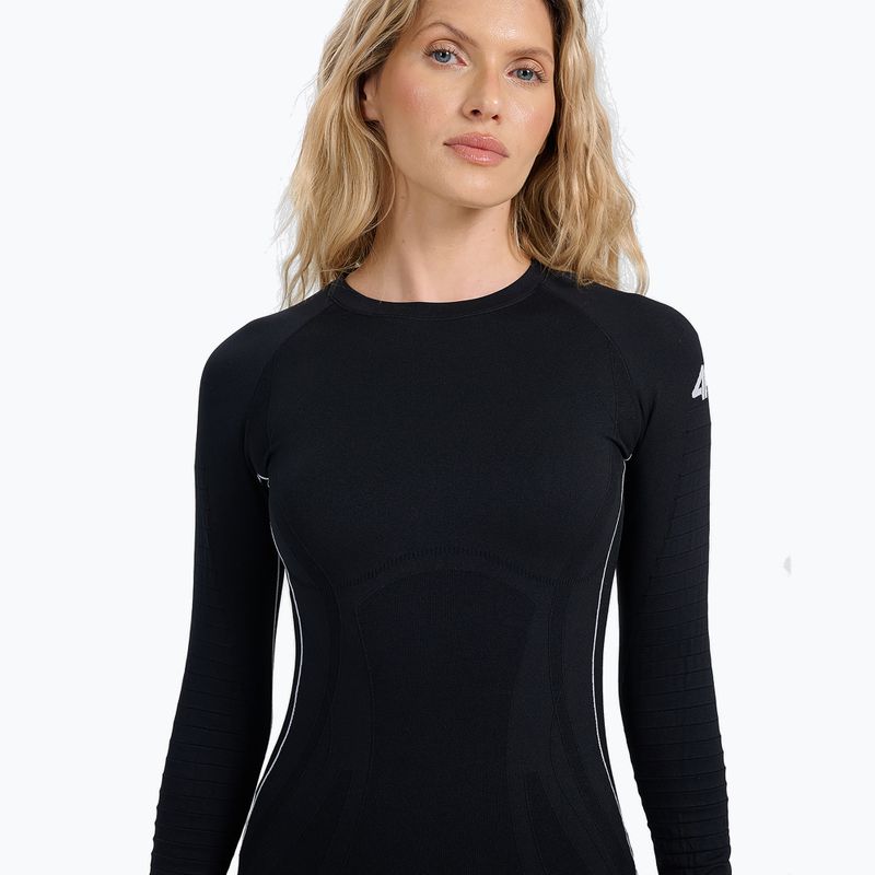 Bluza termoaktywna damska 4F F203 deep black 5