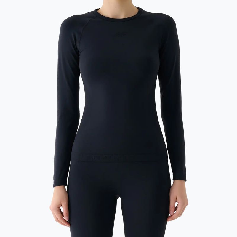 Bluza termoaktywna damska 4F F220 deep black