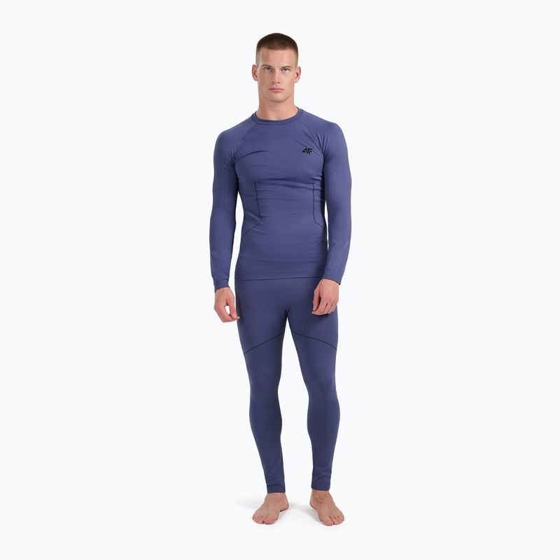 Spodnie termoaktywne męskie 4F M234 denim 4