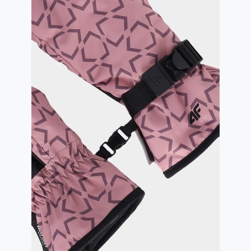 Rękawice narciarskie dziecięce 4F Fnk F198 pink 2