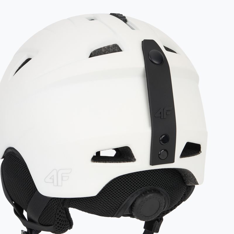 Kask narciarski 4F U078 off white 8
