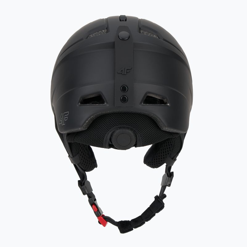 Kask narciarski 4F U078 deep black 4