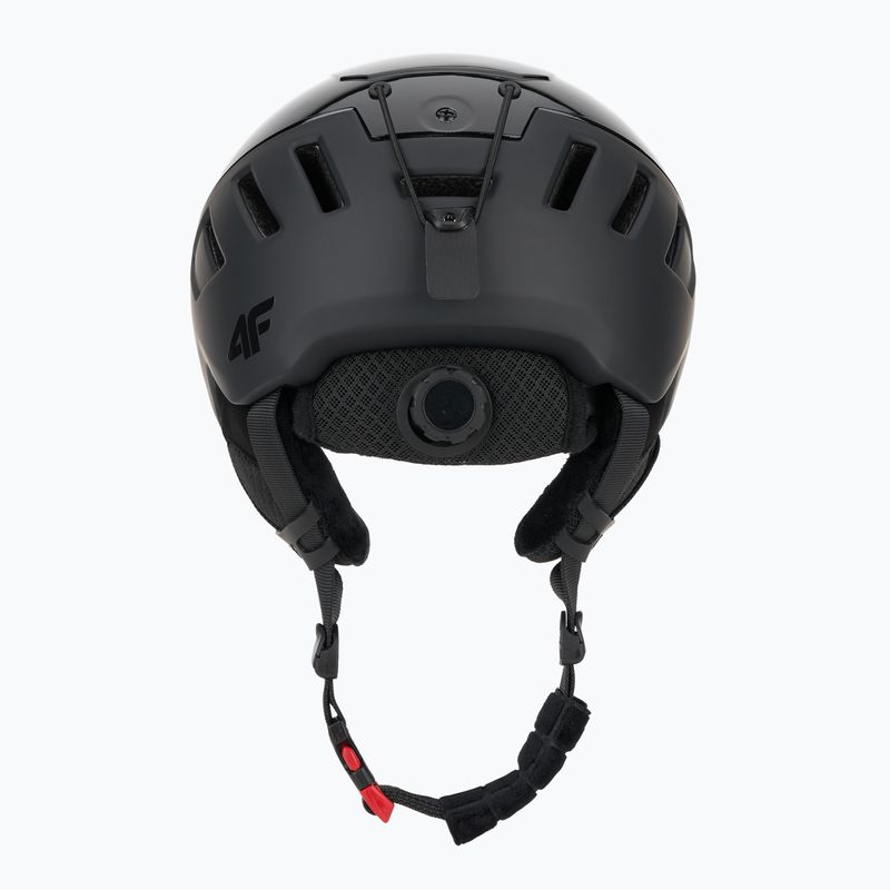 Kask narciarski 4F U094 deep black 4