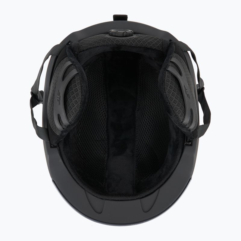 Kask narciarski 4F U094 deep black 5
