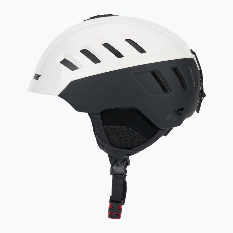 Kask narciarski 4F U094 off white 3
