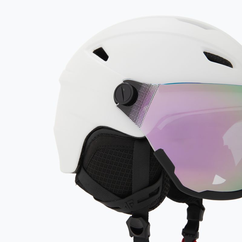 Kask narciarski 4F U096 off white 8