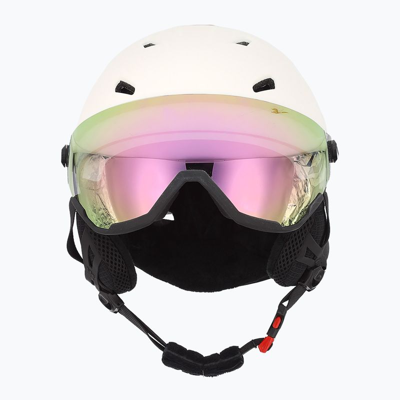 Kask narciarski 4F U096 off white 12
