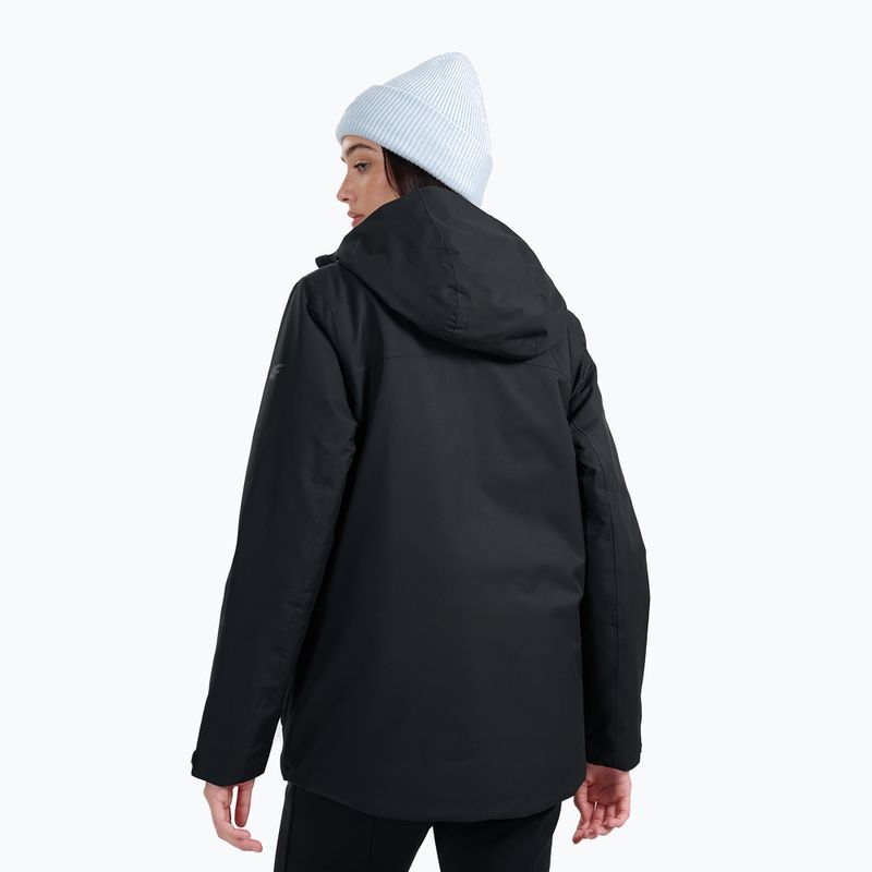 Kurtka narciarska damska 4F F0956 deep black 2