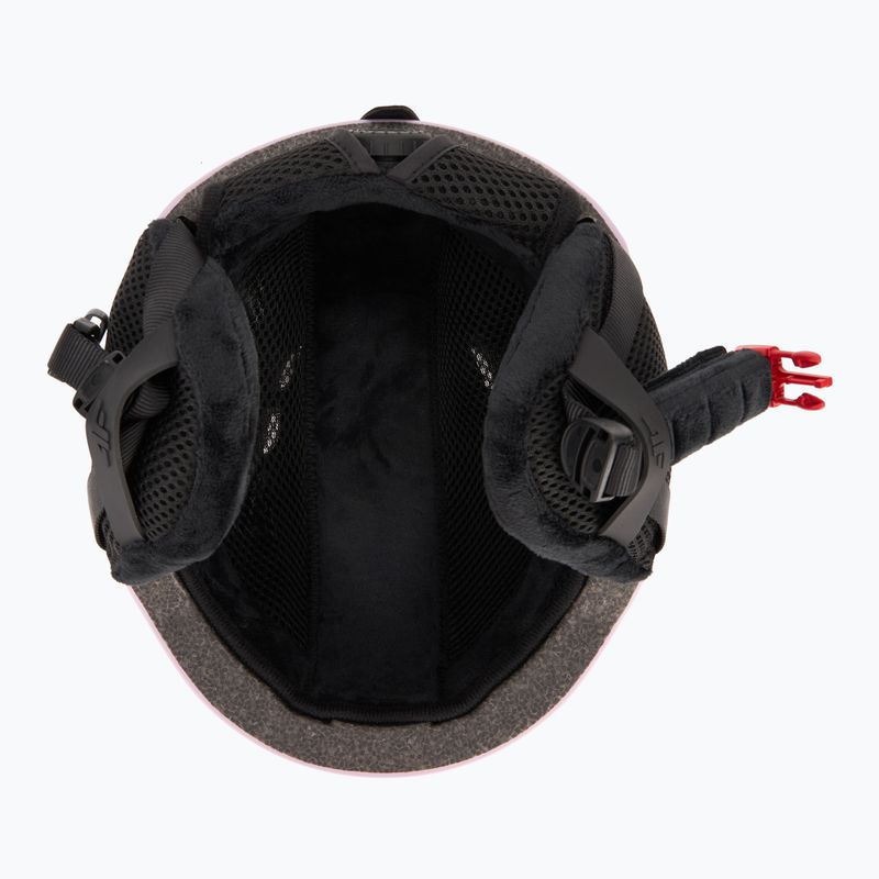 Kask narciarski dziecięcy 4F U097 Jr light pink 5