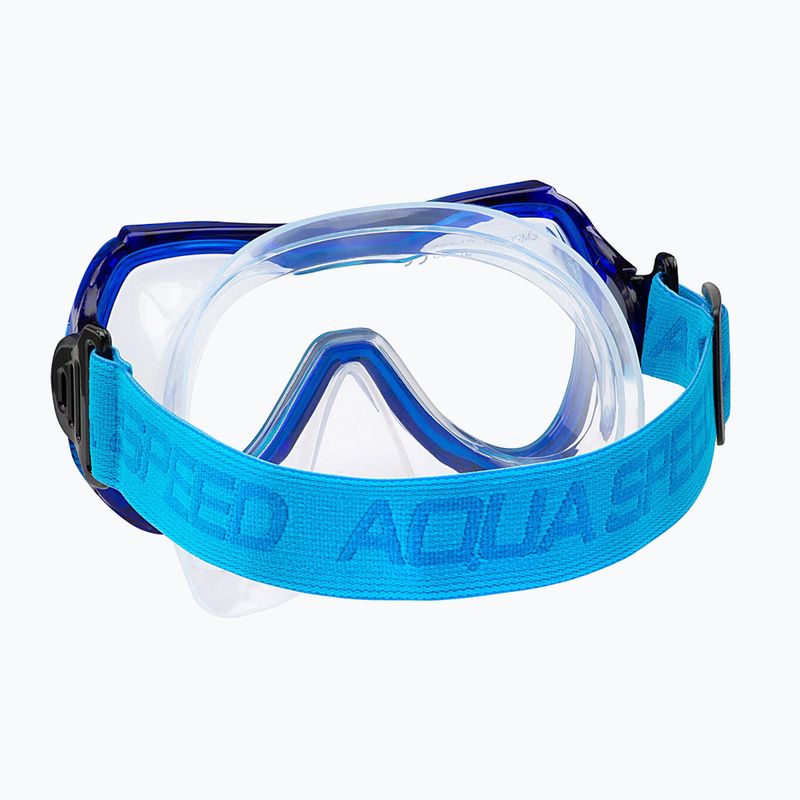 Maska do nurkowania dziecięca  AQUA-SPEED Alize FS niebieski 2