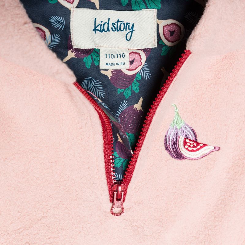 Polar dziecięcy KID STORY Teddy dusty pink 4