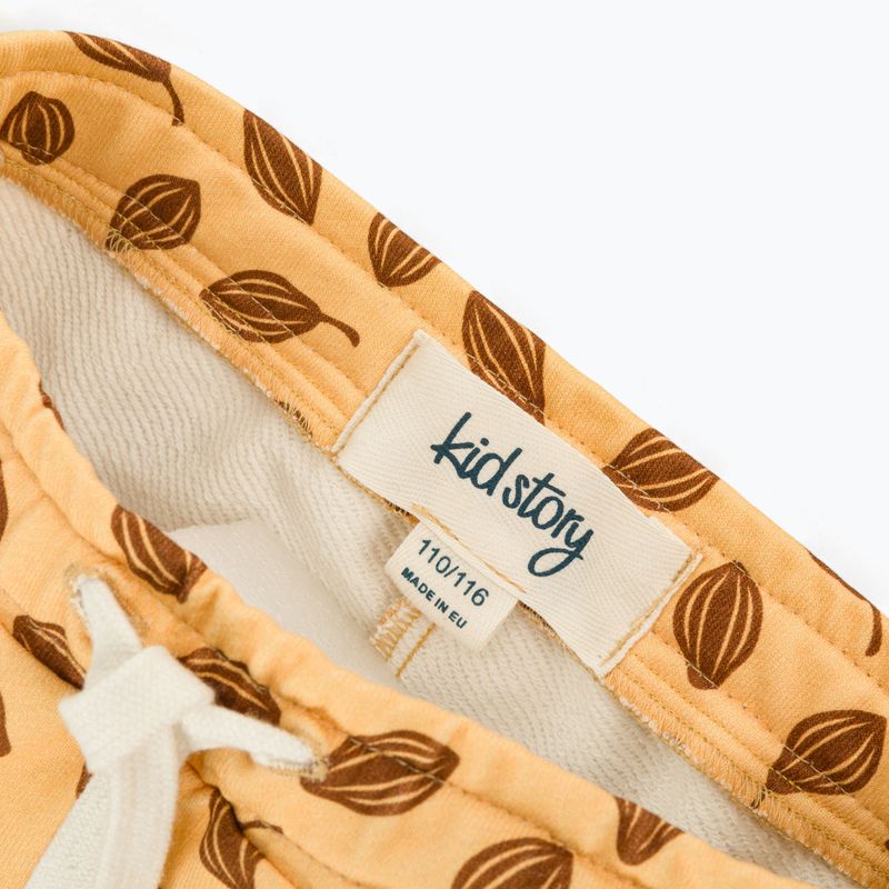 Spodnie dziecięce KID STORY Dresowe chocolate 3