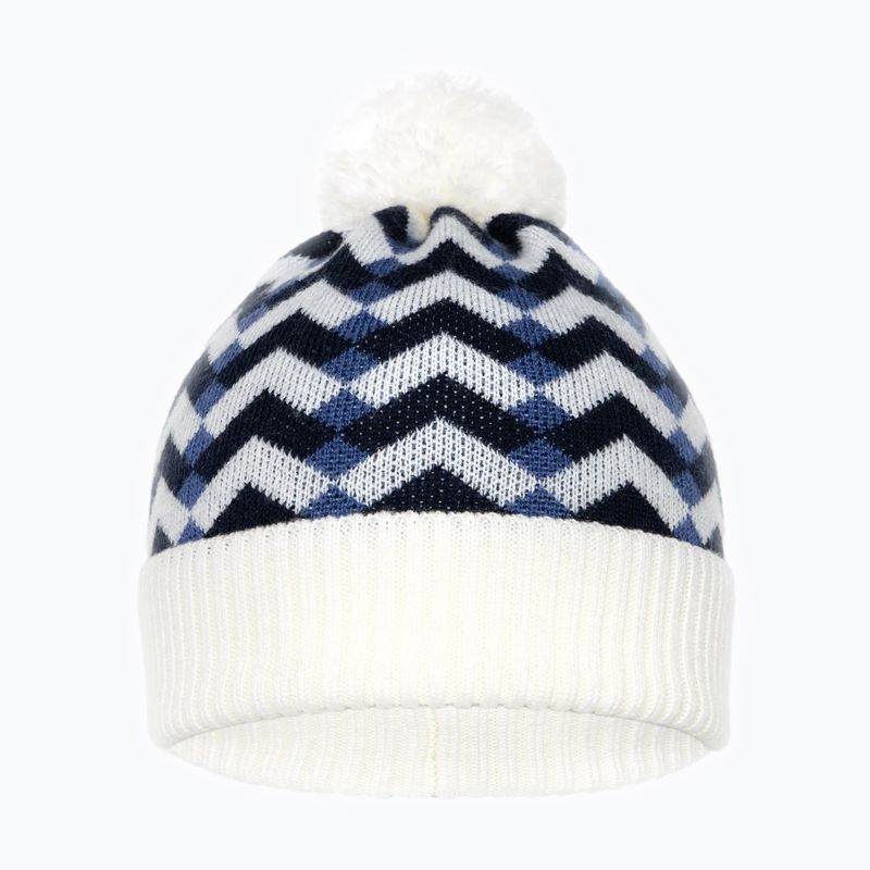 Czapka zimowa dziecięca KID STORY Merino chevron