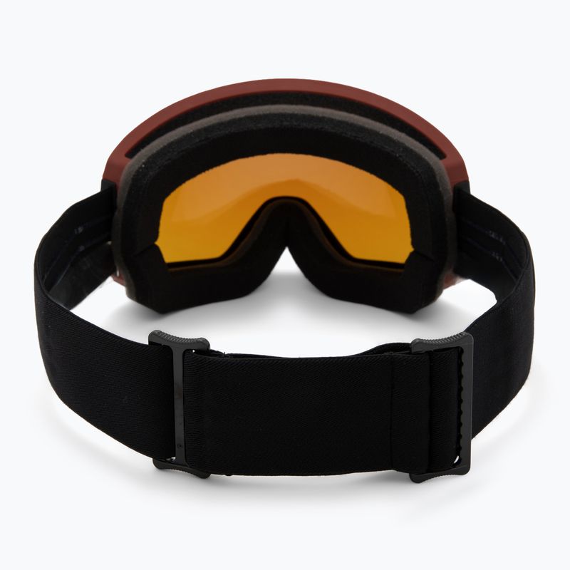 Gogle narciarskie IMX Peak purple matt/black/blue irridium/brown 3