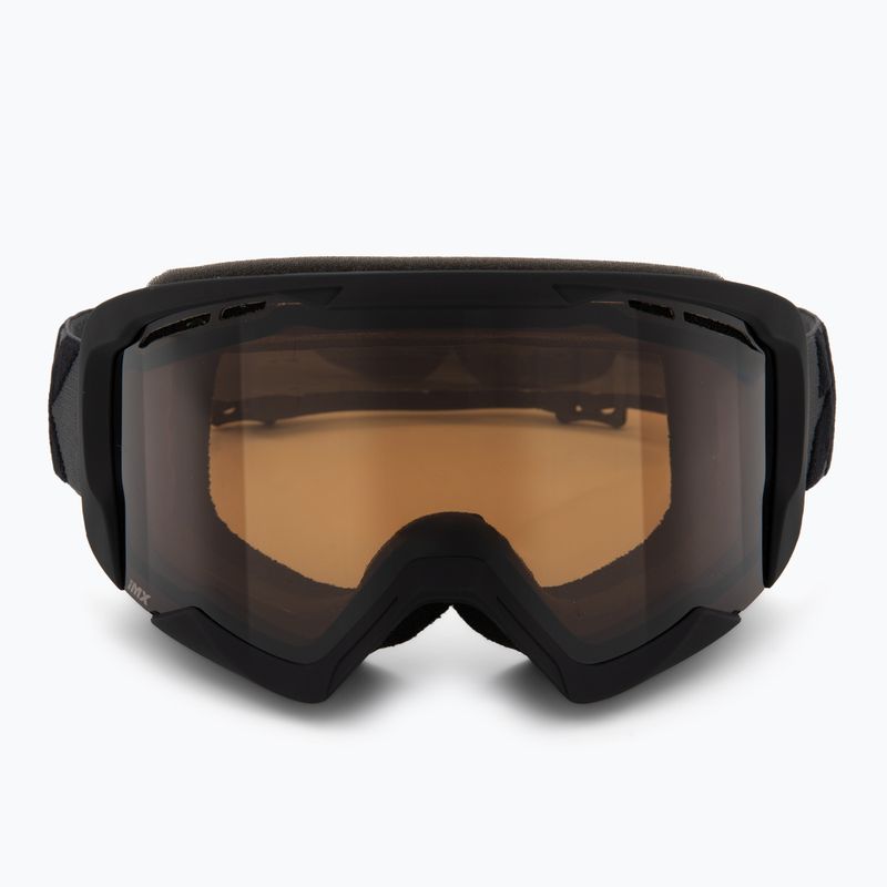 Gogle narciarskie IMX Snow black matt/black/clear/brown 2