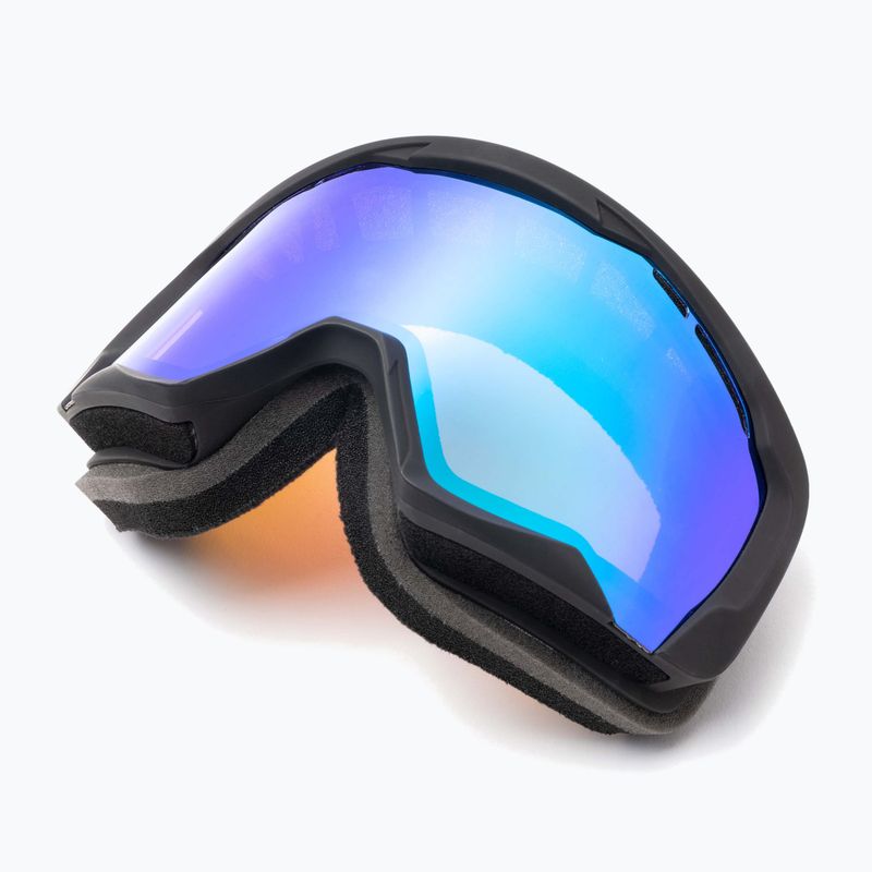 Gogle narciarskie IMX Snow black matt/black/green irridium/bown 10