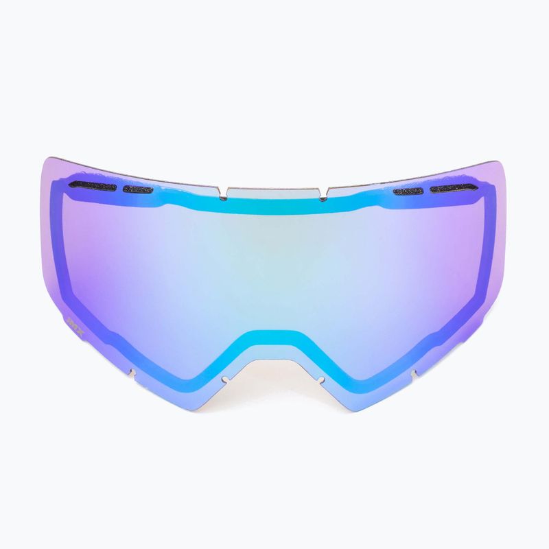 Gogle narciarskie IMX Snow black matt/black/green irridium/bown 13