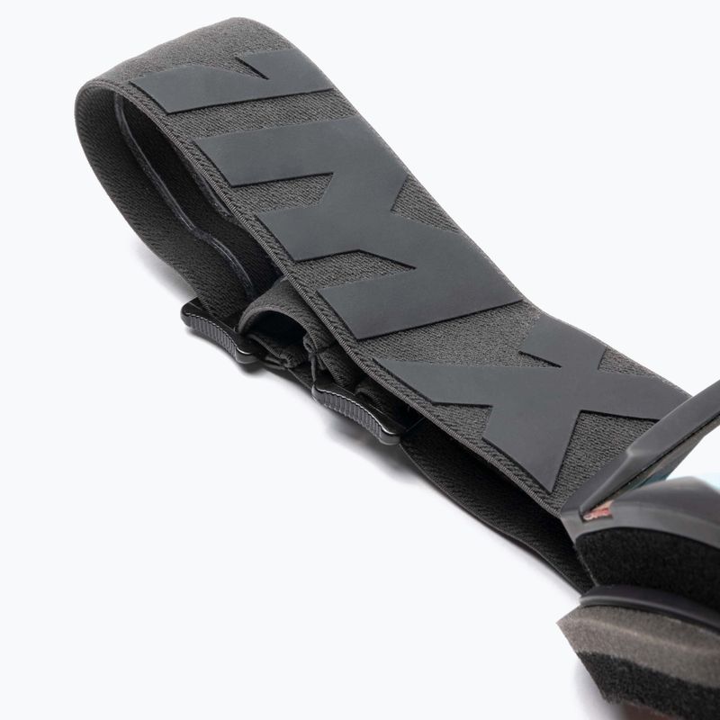 Gogle narciarskie IMX Snow black matt/black/green irridium/bown 15