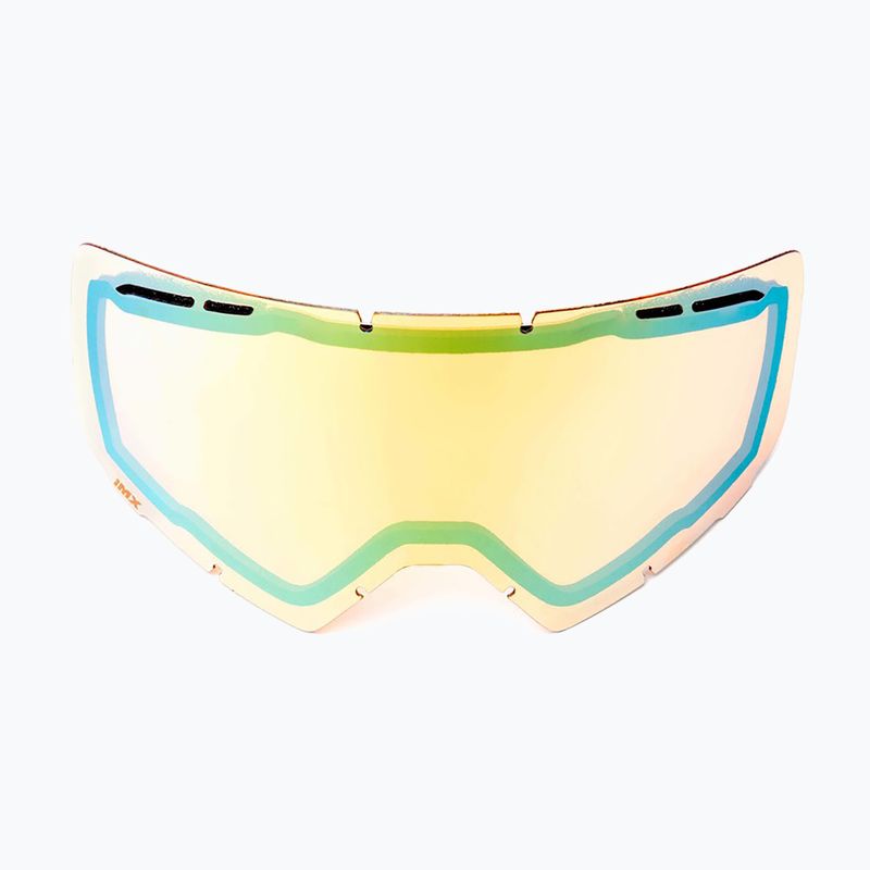 Gogle narciarskie IMX Snow black matt/black/gold irridium/brown 12