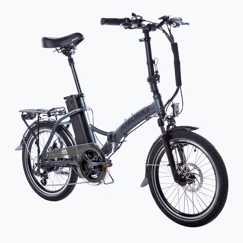 Rower elektryczny JOBOBIKE Sam 36V 13Ah 468Wh szary 2