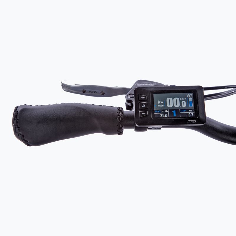 Rower elektryczny JOBOBIKE Sam 36V 13Ah 468Wh szary 6