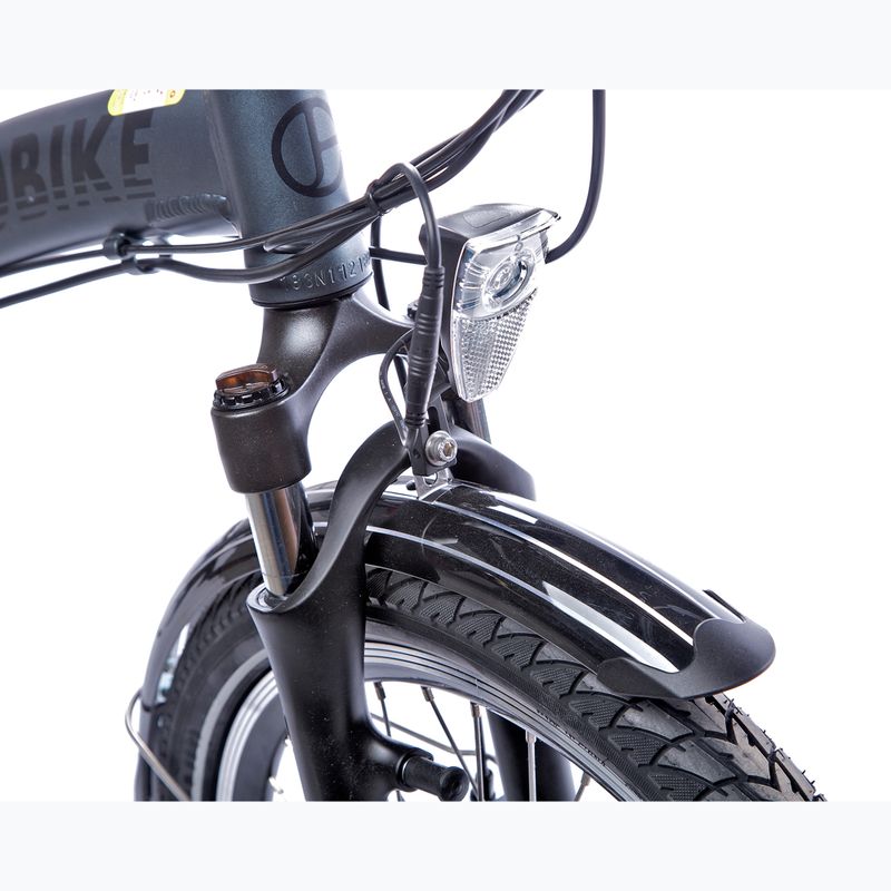 Rower elektryczny JOBOBIKE Sam 36V 13Ah 468Wh szary 9