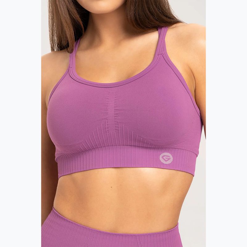 Biustonosz treningowy Gym Glamour Push Up 2.0 merry berry 3