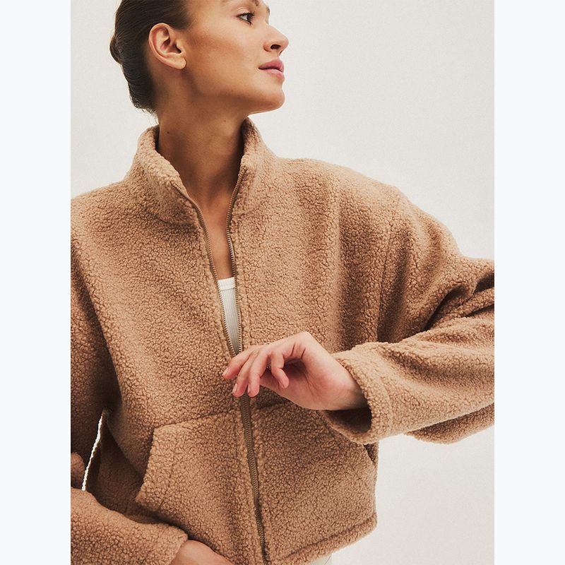 Bluza polarowa damska JOYINME Explore carmel beige 6