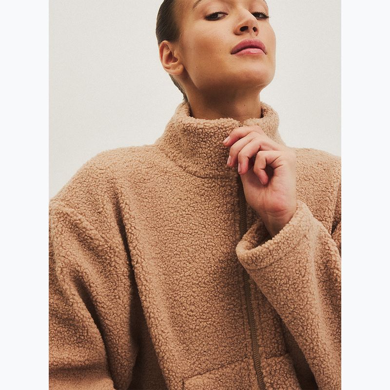 Bluza polarowa damska JOYINME Explore carmel beige 7