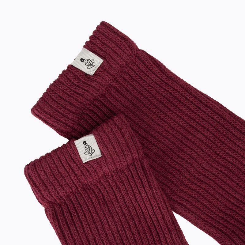 Skarpety damskie JOYINME Ground Yourself burgundy 4