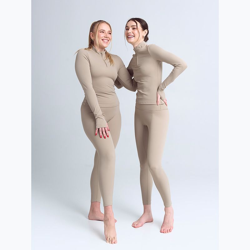 Legginsy do jogi damskie JOYINME 7/8 Oneness Ease sand 4