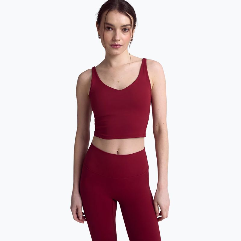 Top do jogi damski JOYINME Grace red wine