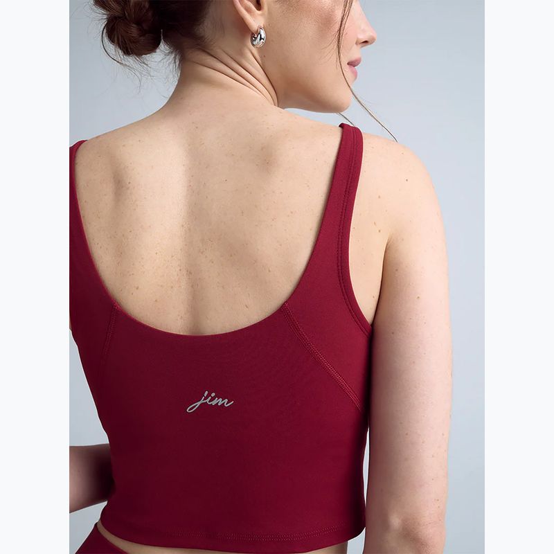 Top do jogi damski JOYINME Grace red wine 3