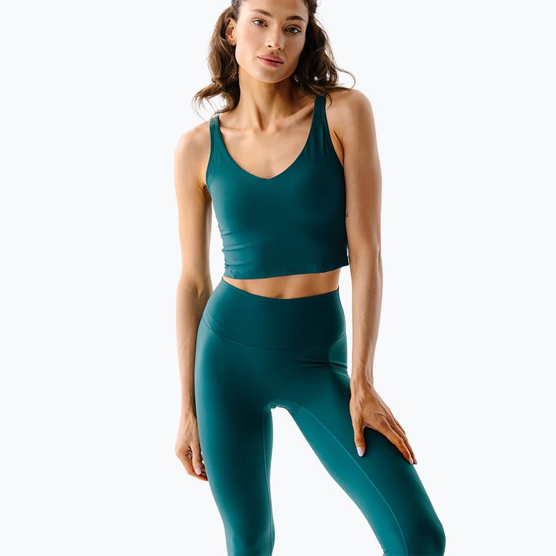 Top do jogi damski JOYINME Grace noir green