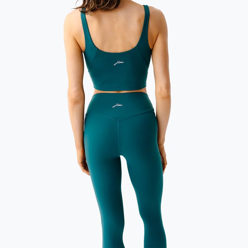 Top do jogi damski JOYINME Grace noir green 2