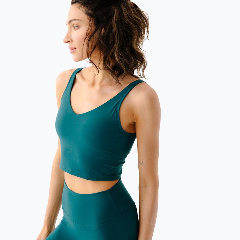 Top do jogi damski JOYINME Grace noir green 3