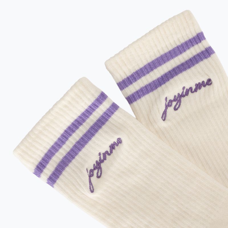Skarpety damskie JOYINME Statement violet 4
