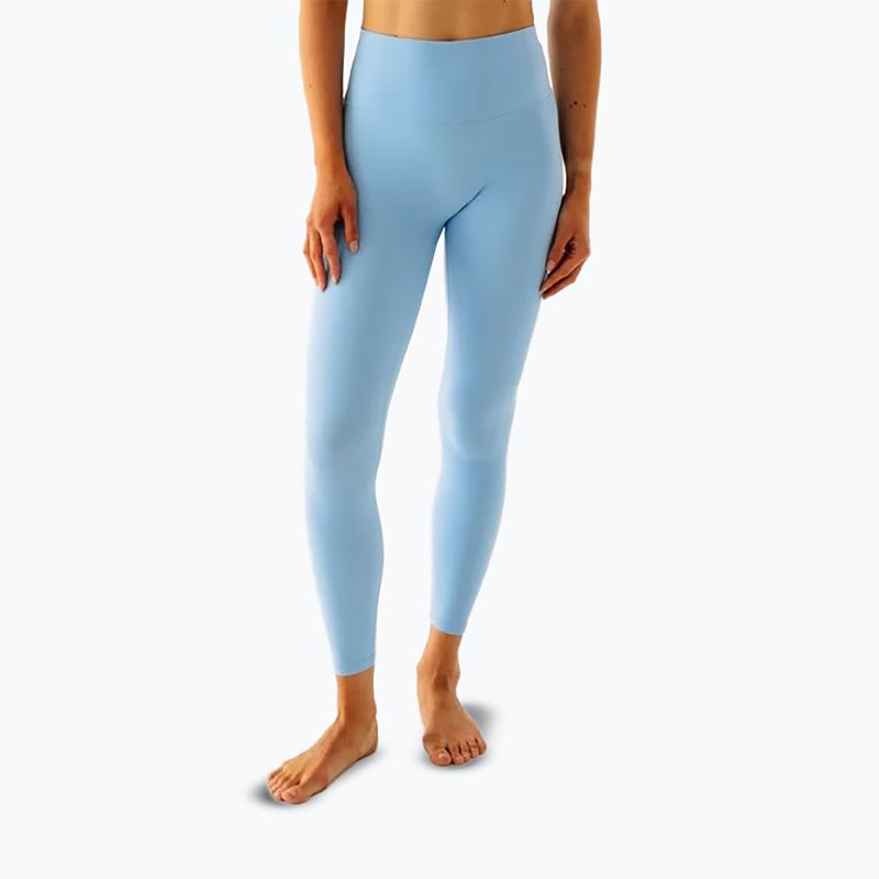 Legginsy do jogi damskie JoyInMe Oneness Yoga 7/8 blue chia