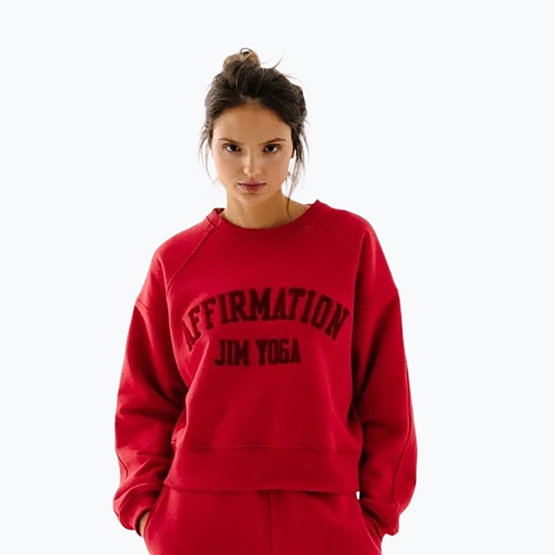 Bluza polarowa damska JoyInMe Classic Pullover berry crash