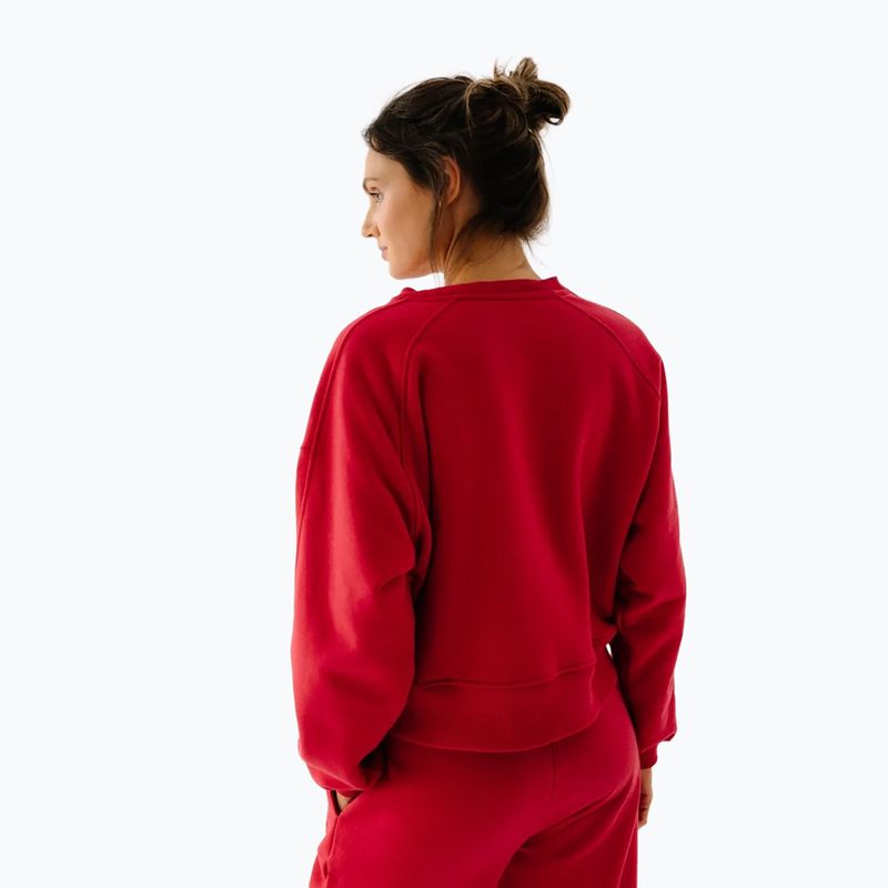 Bluza polarowa damska JoyInMe Classic Pullover berry crash 3